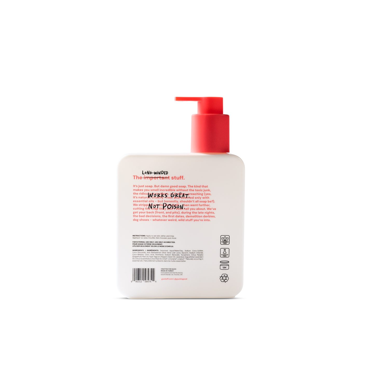 Body Wash - Case (6 Units) - Citrus