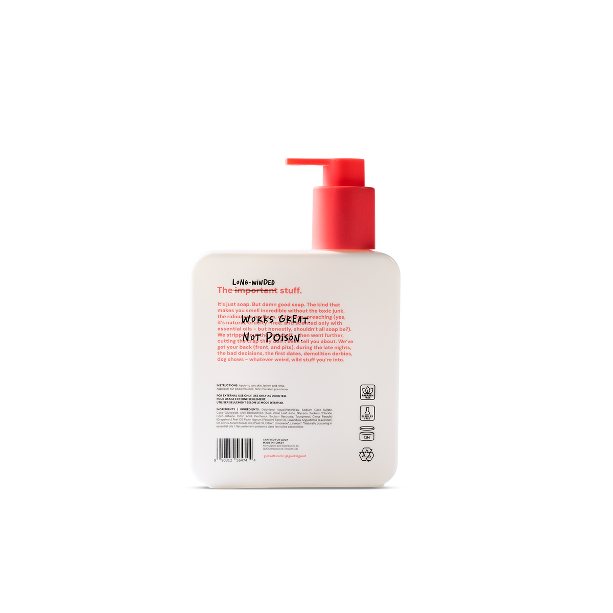 Body Wash - Case (6 Units) - Citrus