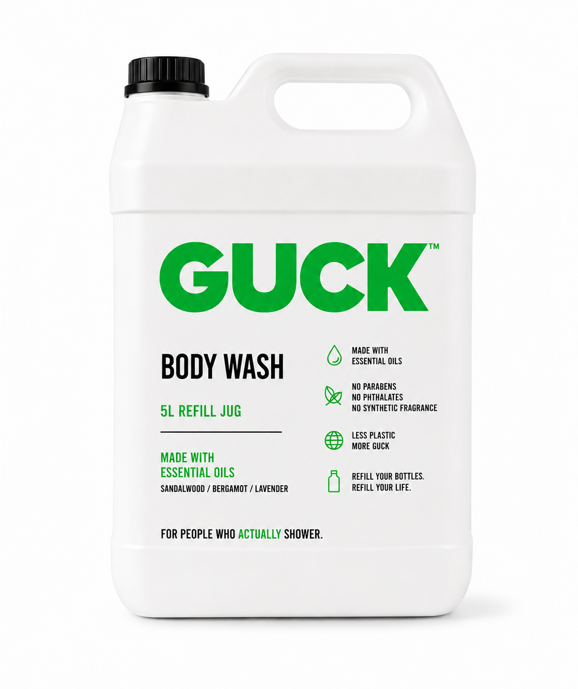 GUCK - Sandalwood Body Wash - Refill