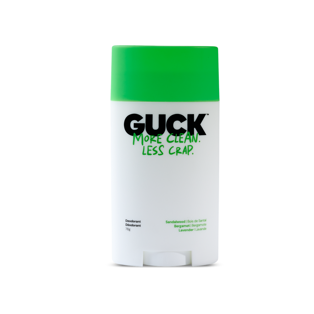 GUCK | Clean Men's Grooming — Shampoo, Body Wash & Deodorant