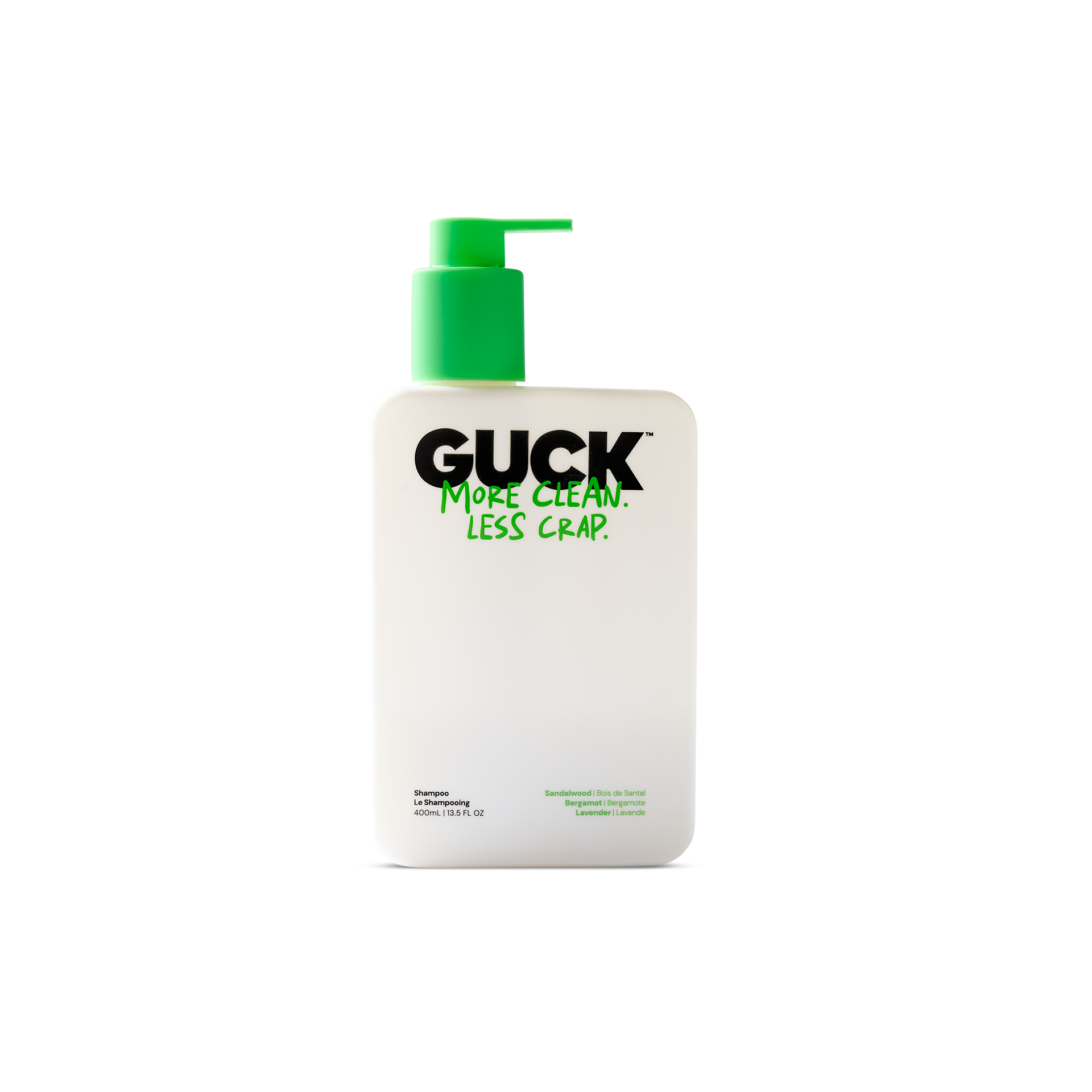 GUCK | Clean Men's Grooming — Shampoo, Body Wash & Deodorant
